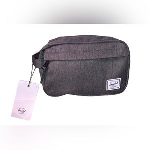 Herschel Supply Co. | Chapter Travel Kit | Black Crosshatch | TAGS ATTACHED